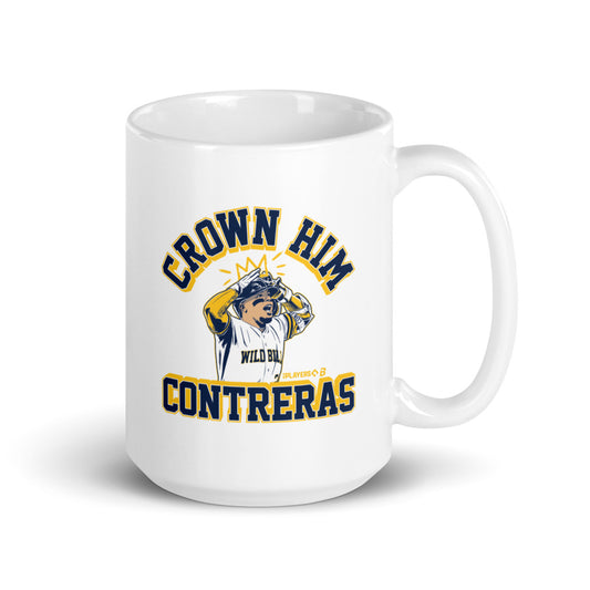 William Contreras: Crown Him Mug (15 oz)