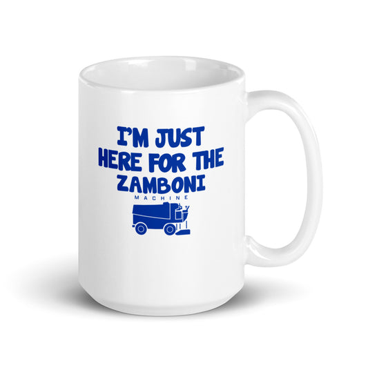 I'm Just Here For The Zamboni Mug (15 oz)