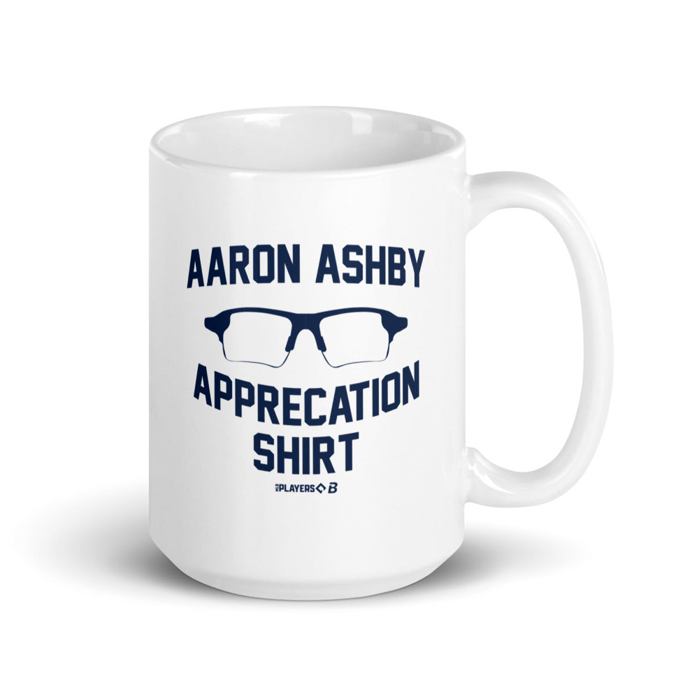 Aaron Ashby Appreciation Shirt Mug (15 oz)