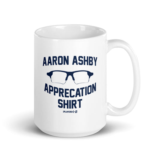 Aaron Ashby Appreciation Shirt Mug (15 oz)