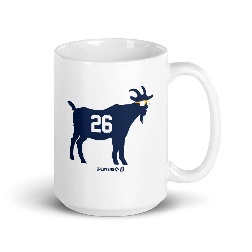Aaron Ashby: GOAT 26 Mug (15 oz)