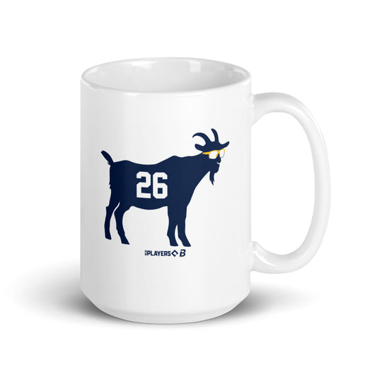 Aaron Ashby: GOAT 26 Mug (15 oz)