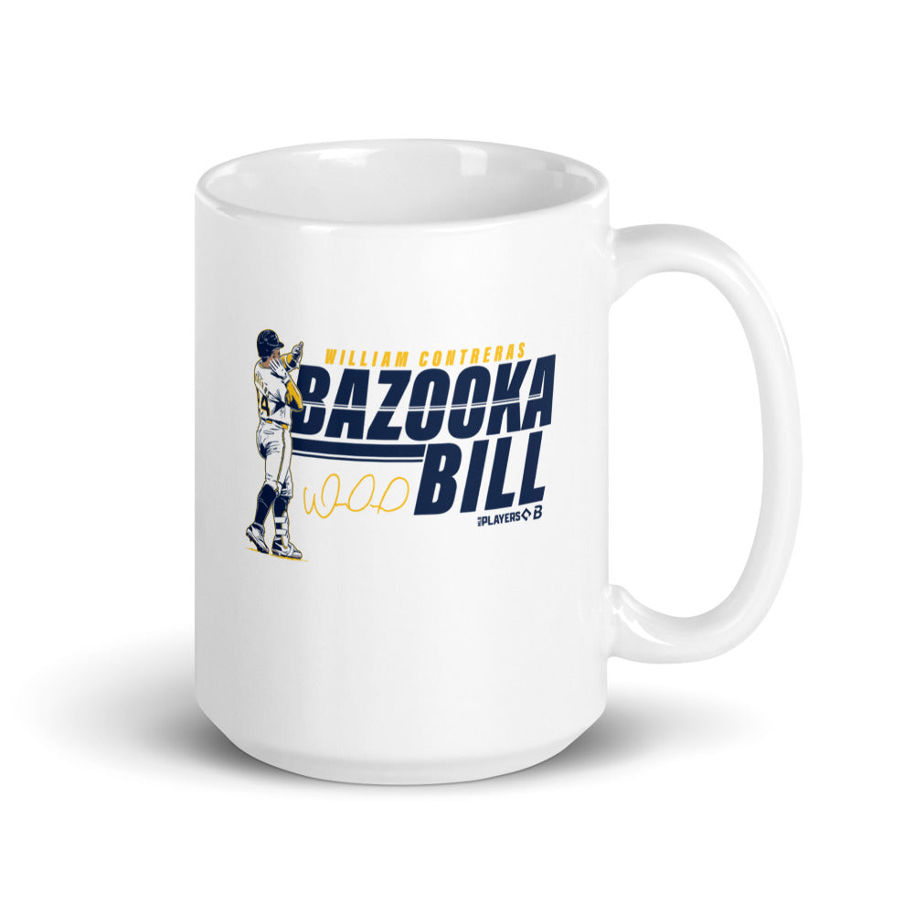 William Contreras: Bazooka Bill Mug (15 oz)