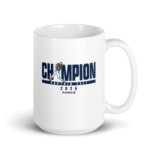 Christian Yelich: Champion Mug (15 oz)