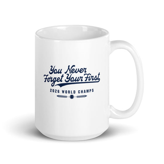 Milwaukee Baseball: You Never Forget Your First World Championship Mug (15 oz)