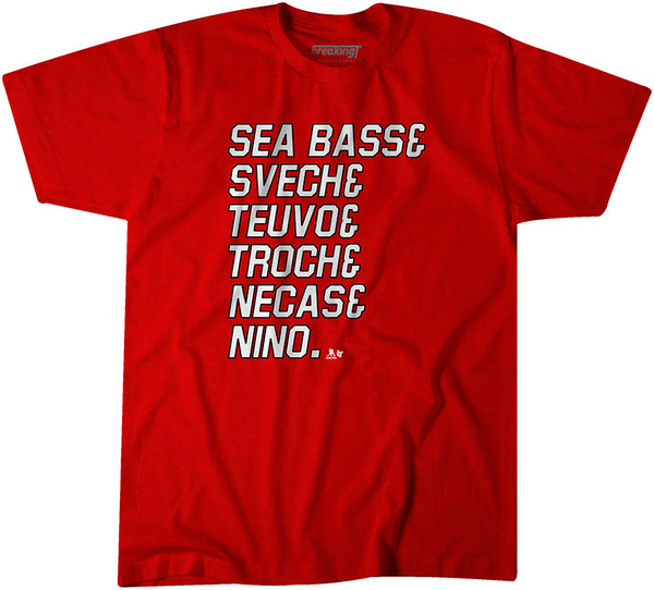 Sea Bass & Svech & Teuvo & Troch & Necas & Nino