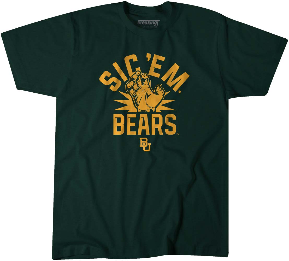 Sic 'Em Baylor Keychain