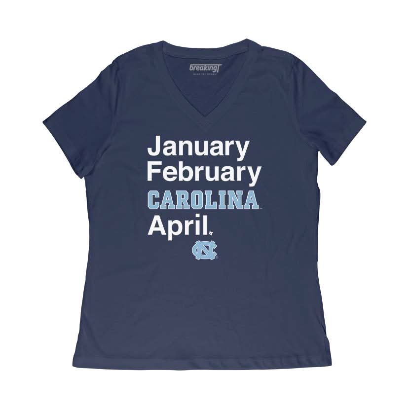 North Carolina Basketball: January February Carolina April