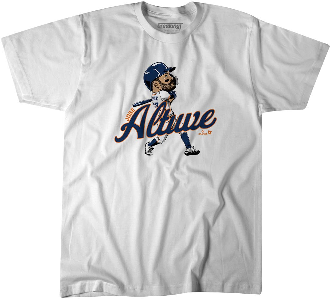 Official Jose Altuve Jersey, Jose Altuve Shirts, Baseball Apparel