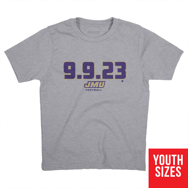JMU Football: Kings of The East, Youth T-Shirt / Medium - CFB | College Football - Sports Fan Gear | breakingt