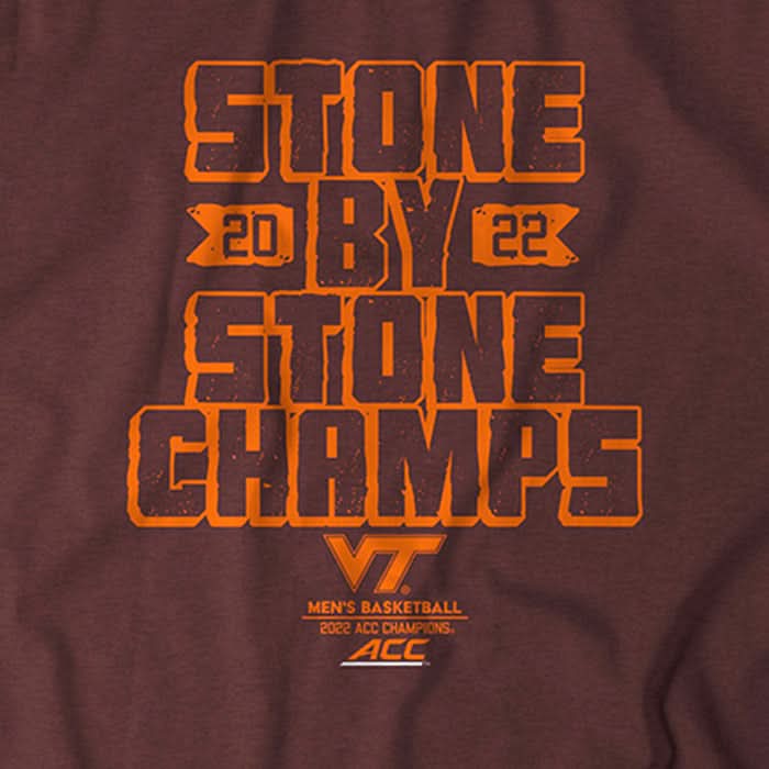 Virginia Tech Basketball: Stone By Stone Champs