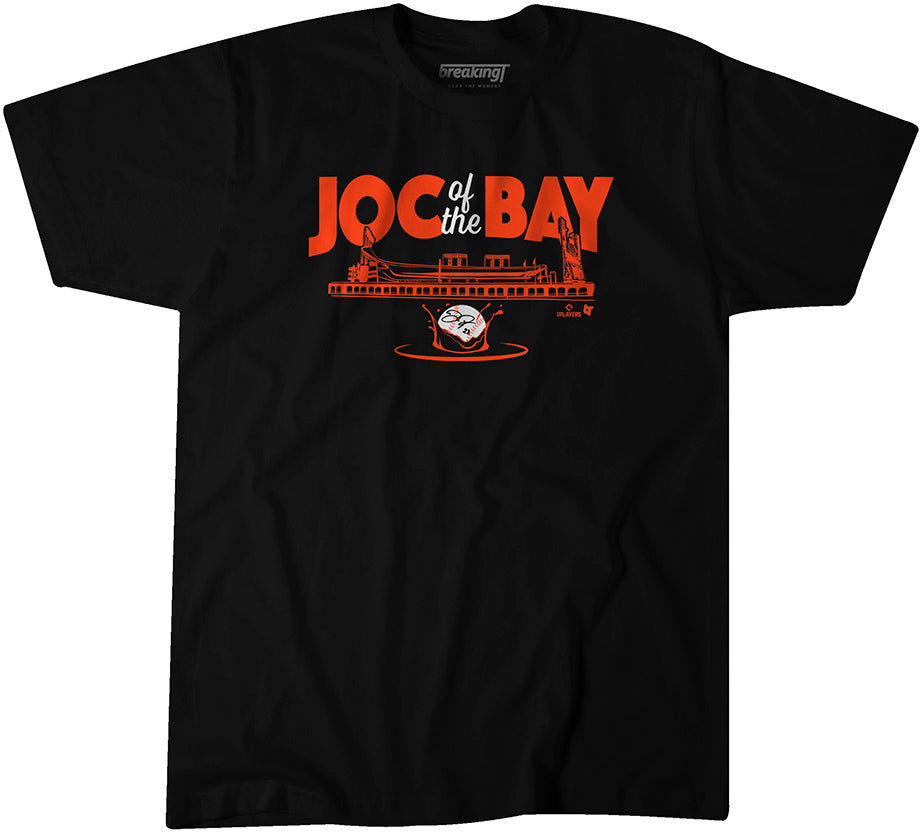 Teerockin Joc Pederson Joc of The Bay Ladies Boyfriend Shirt