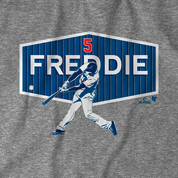 Women's Freddie Freeman Los Angeles Dodgers Backer Slim Fit T