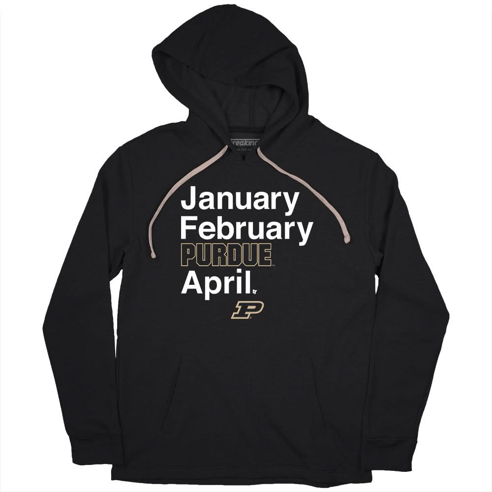 Purdue Basketball: January February Purdue April