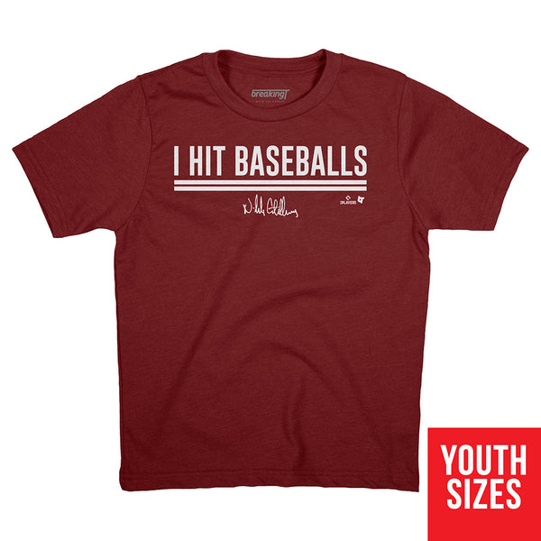 Nick Castellanos: I Hit Baseballs, Youth T-Shirt / Large - MLB - Sports Fan Gear | breakingt