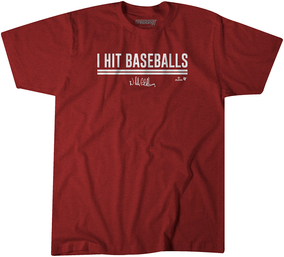 I HIT BASEBALLS SHIRT Nick Castellanos, Philadelphia Phillies - Ellieshirt