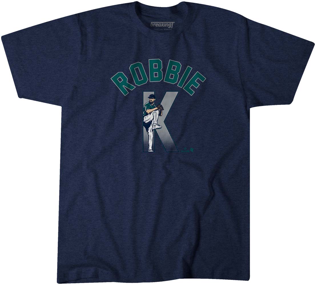 Robbie Ray: Robbie K Seattle, Adult T-Shirt / 2XL - MLB - Sports Fan Gear | breakingt