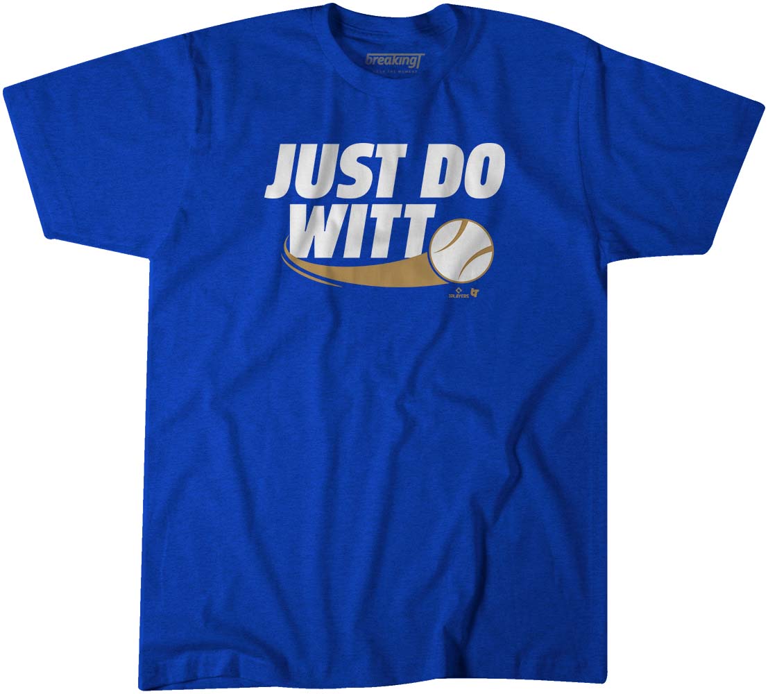 Bobby Witt Jr: Just Do Witt, Adult T-Shirt / Medium - MLB - Sports Fan Gear | breakingt