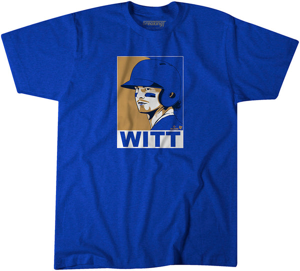 Bobby Witt Jr: Hit Like Witt, Adult T-Shirt / 3XL - MLB - Sports Fan Gear | breakingt