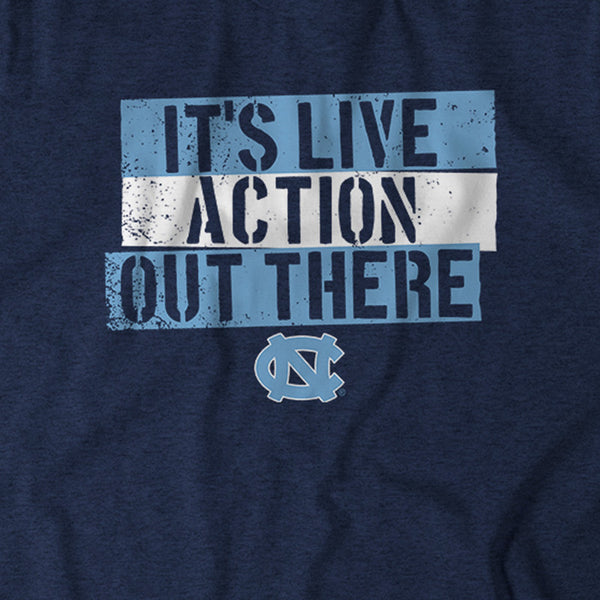 North Carolina Basketball: It's Live Action Out There!