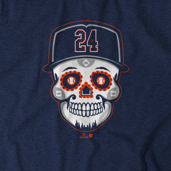 Miguel Cabrera: Sugar Skull Shirt + Hoodie, Detroit - MLBPA -BreakingT