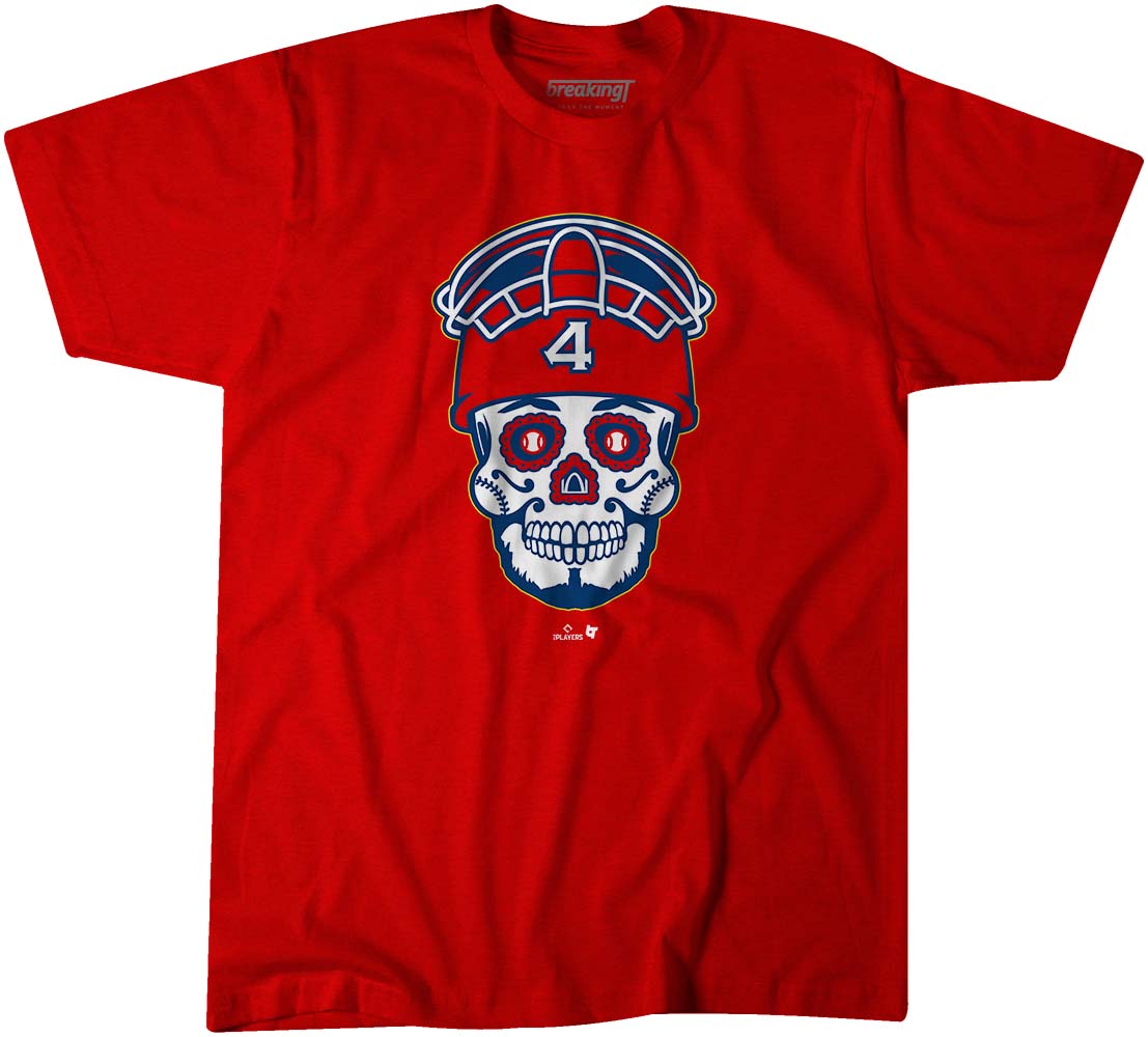 Sugar Skull Shirt, Baseball T-Shirt