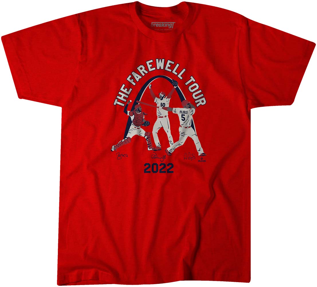 St. Louis Cardinals Legends Farewell Tour Shirt + Hoodie - Skullridding