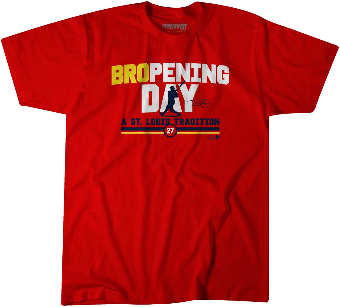Tyler O'Neill: BROpening Day, Adult T-Shirt / 3XL - MLB - Sports Fan Gear | breakingt