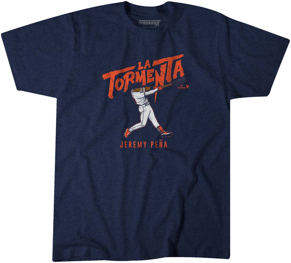 Jeremy Peña La Tormenta Houston shirt, hoodie, sweater, longsleeve and  V-neck T-shirt