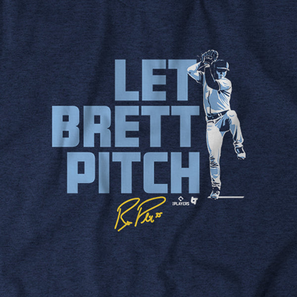 Brett Phillips Tampa Bay Rays Let Brett Pitch T Shirt