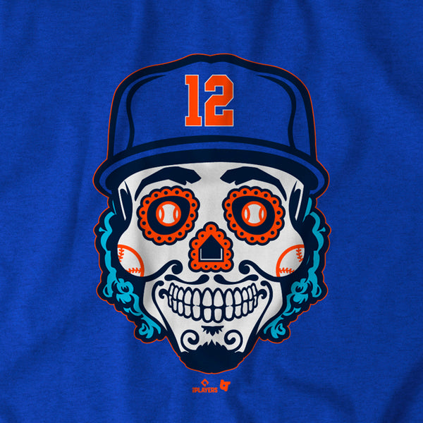 Francisco Lindor: Sugar Skull, Hoodie / Extra Large - MLB - Sports Fan Gear | breakingt
