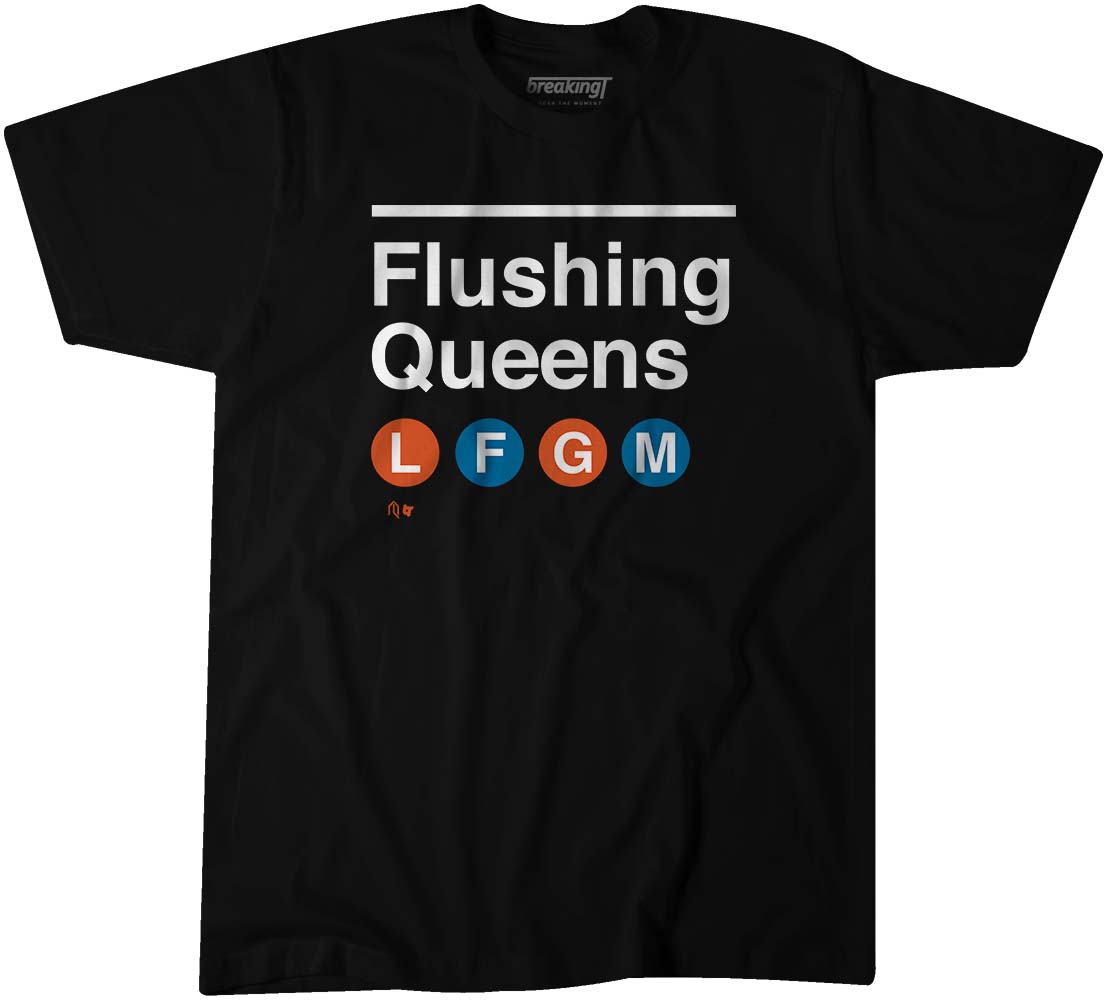 New York Mets T-shirt Flushing Quens Shirt Baseball TShirt Jersey S-3XL