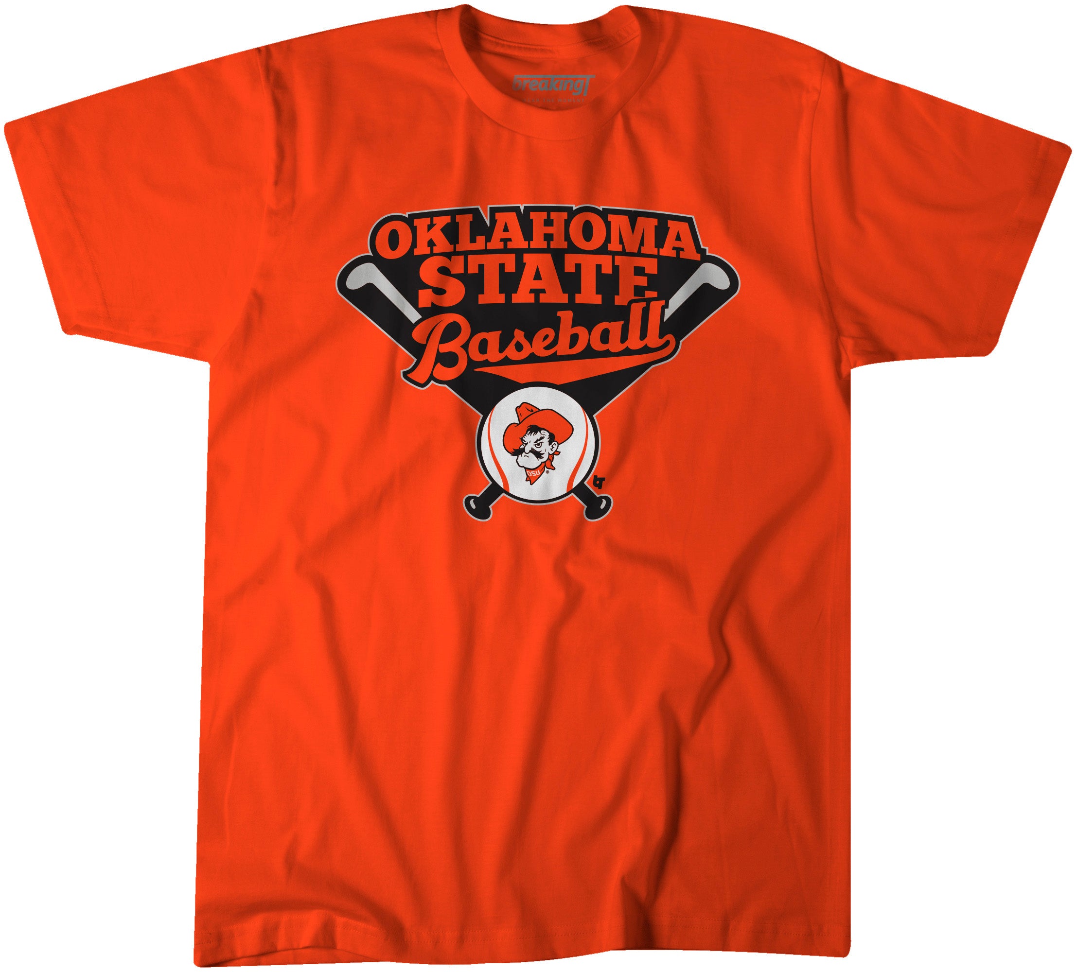 Osu Cowboys B Design Unisex Short Sleeve T-Shirt Orange / Medium