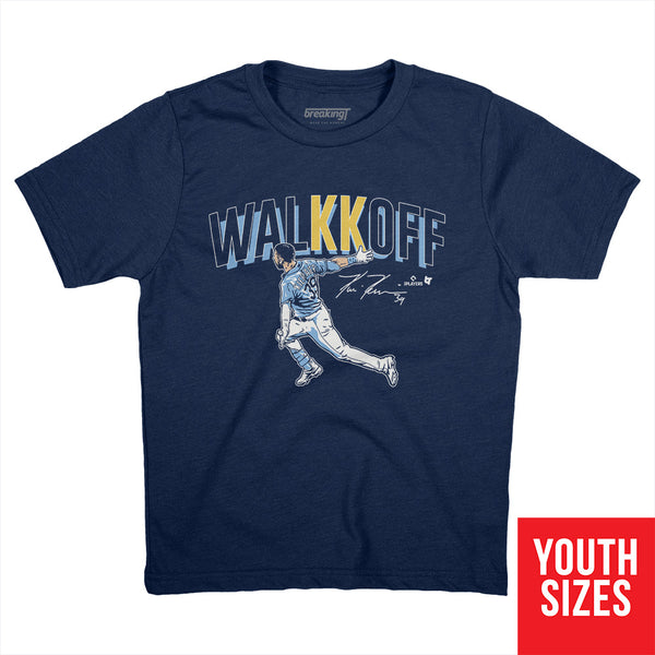 Kevin Kiermaier: WalKKoff Shirt + Hoodie - MLBPA Licensed - BreakingT