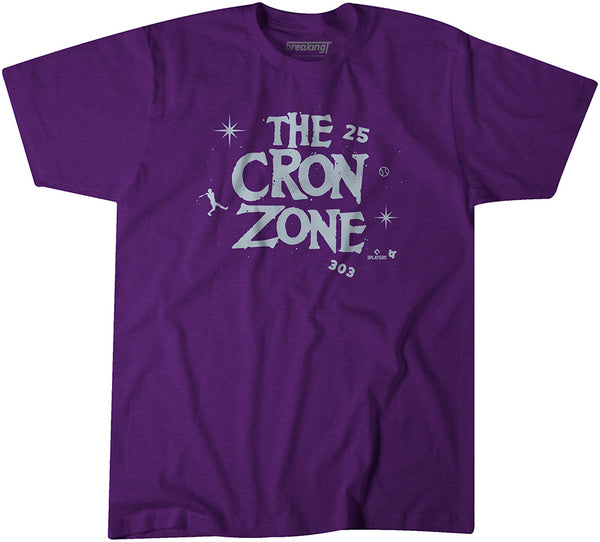 C.J. Cron: The Cron Zone Shirt + Hoodie - MLBPA Licensed - BreakingT