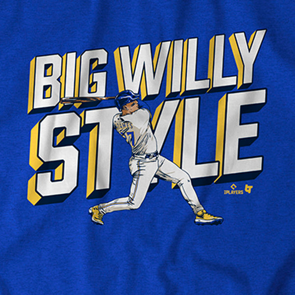 Willy Adames: Big Willy Style Shirt+Hoodie - MLBPA Licensed -BreakingT