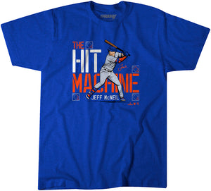 Jeff McNeil Hit Machine Shirt (SE) -MLBPA- Athlete Logos + BreakingT