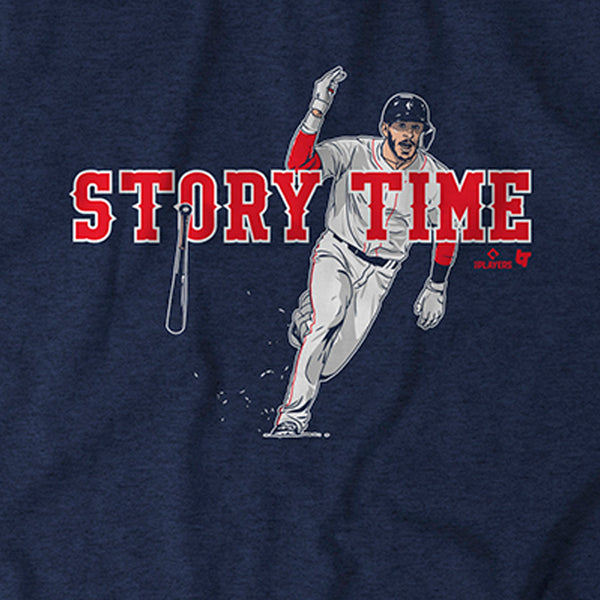 Trevor Story Time Shirt + Hoodie, Boston - MLBPA Licensed - BreakingT
