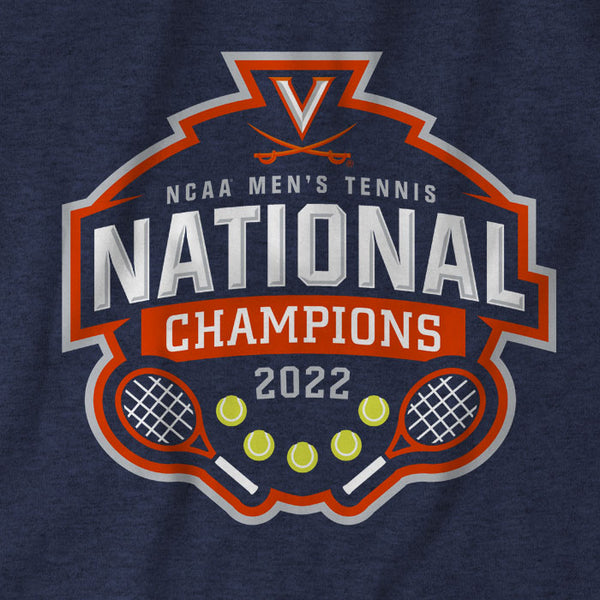 Men's Champion Navy Virginia Cavaliers Football Jersey T-Shirt