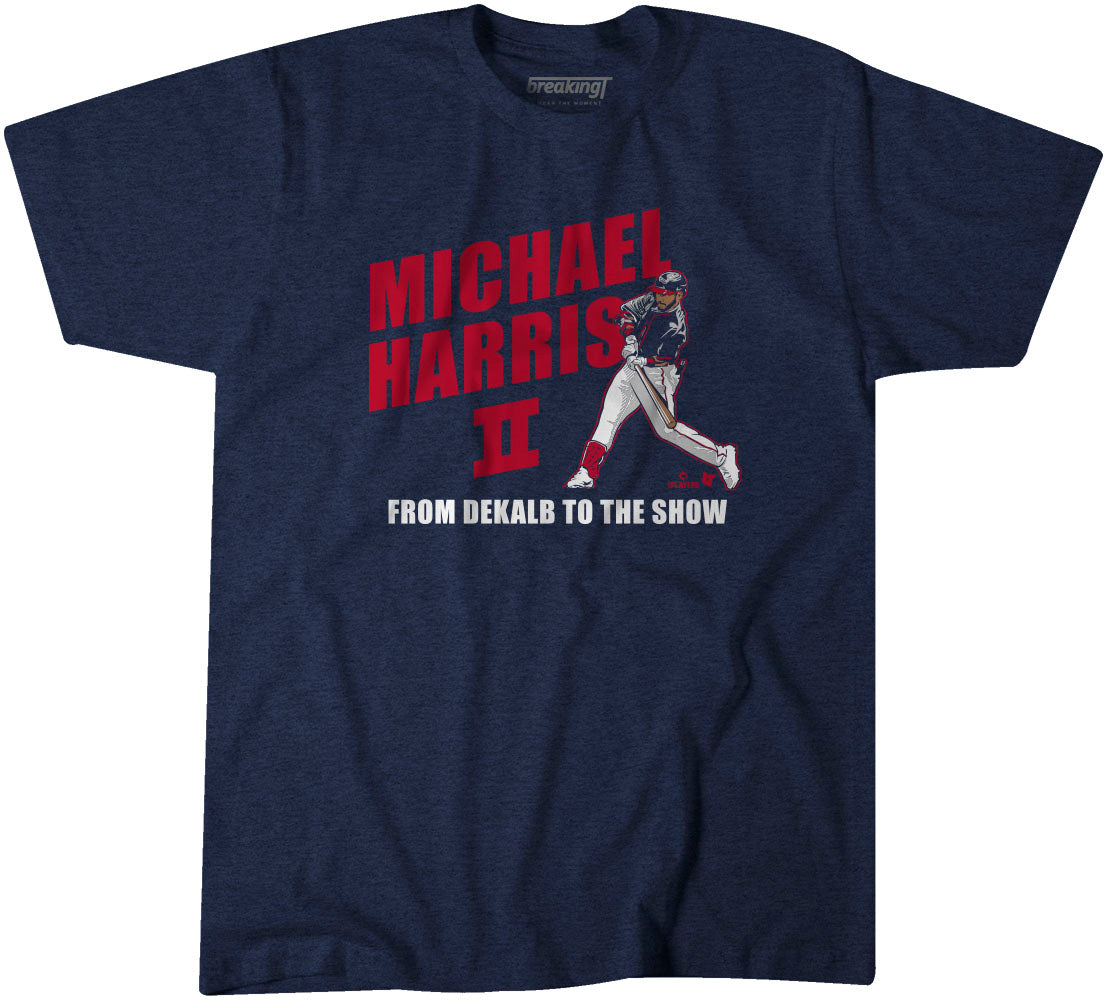 Michael Harris II: Make It Rain, Adult T-Shirt / 3XL - MLB - Sports Fan Gear | breakingt