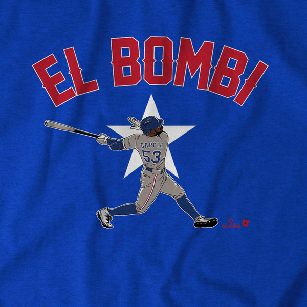 adolis García: El bombi Swing, Adult T-Shirt / Large - MLB - Sports Fan Gear | breakingt
