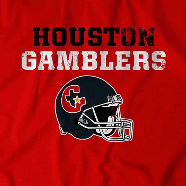 Houston Gamblers: Vintage Helmet