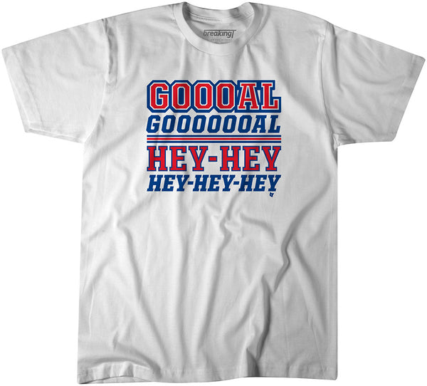New York: Goal! Hey Hey Hey Hey Hey