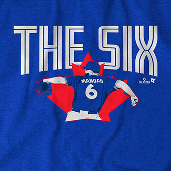  500 LEVEL Alek Manoah Men's T-Shirt - Alek Manoah Toronto  Script : Sports & Outdoors