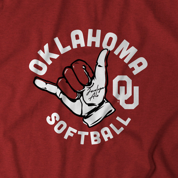 Oklahoma Softball: Jocelyn Alo Sooner Shaka