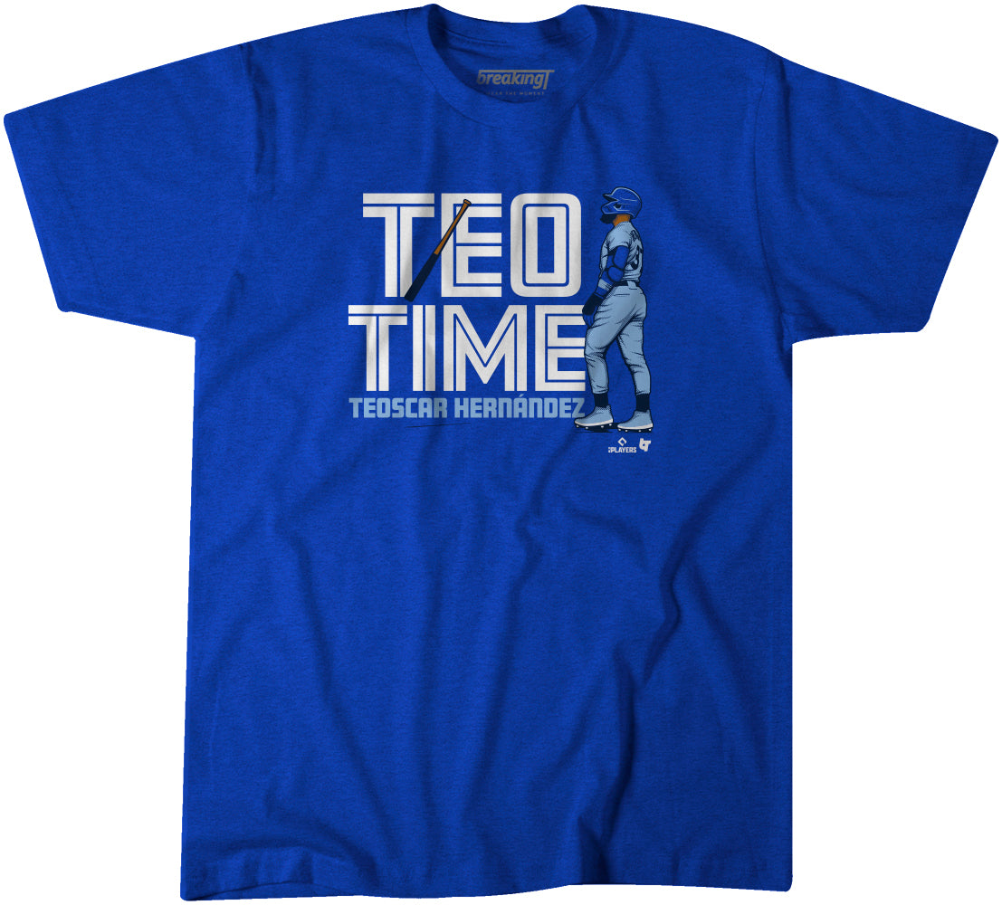 Teo Time Teoscar Hernandez Toronto Blue Jays shirt, hoodie, sweater, long  sleeve and tank top