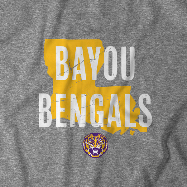 LSU Tigers Hometown Tee: Bayou Bengals