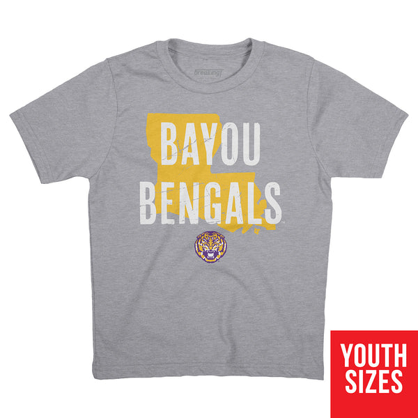 LSU Tigers Hometown Tee: Bayou Bengals