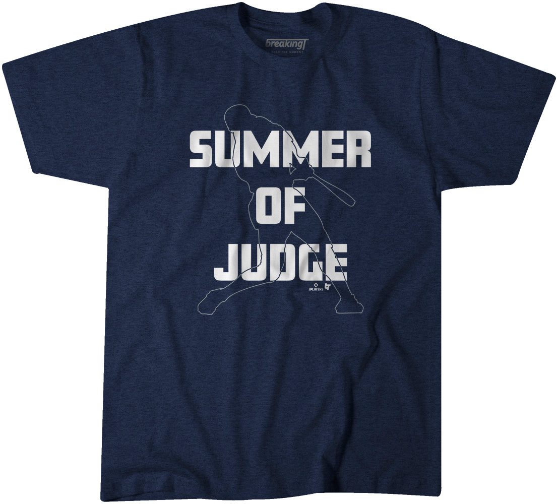 breakingt Aaron Judge - The Captain - New York Baseball T-Shirt