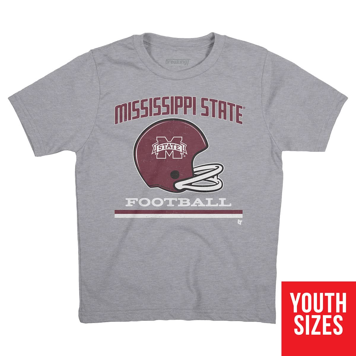 Mississippi State: Vintage Football Helmet